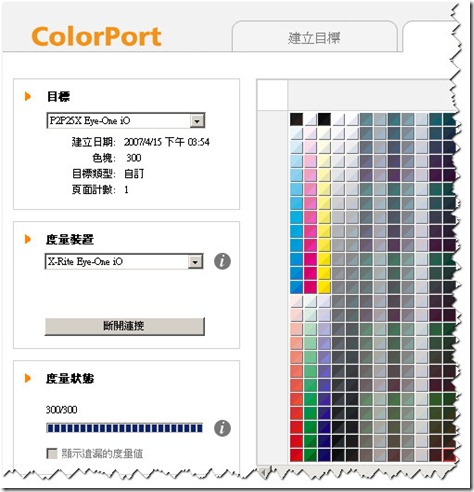 ColorPort G7 Target